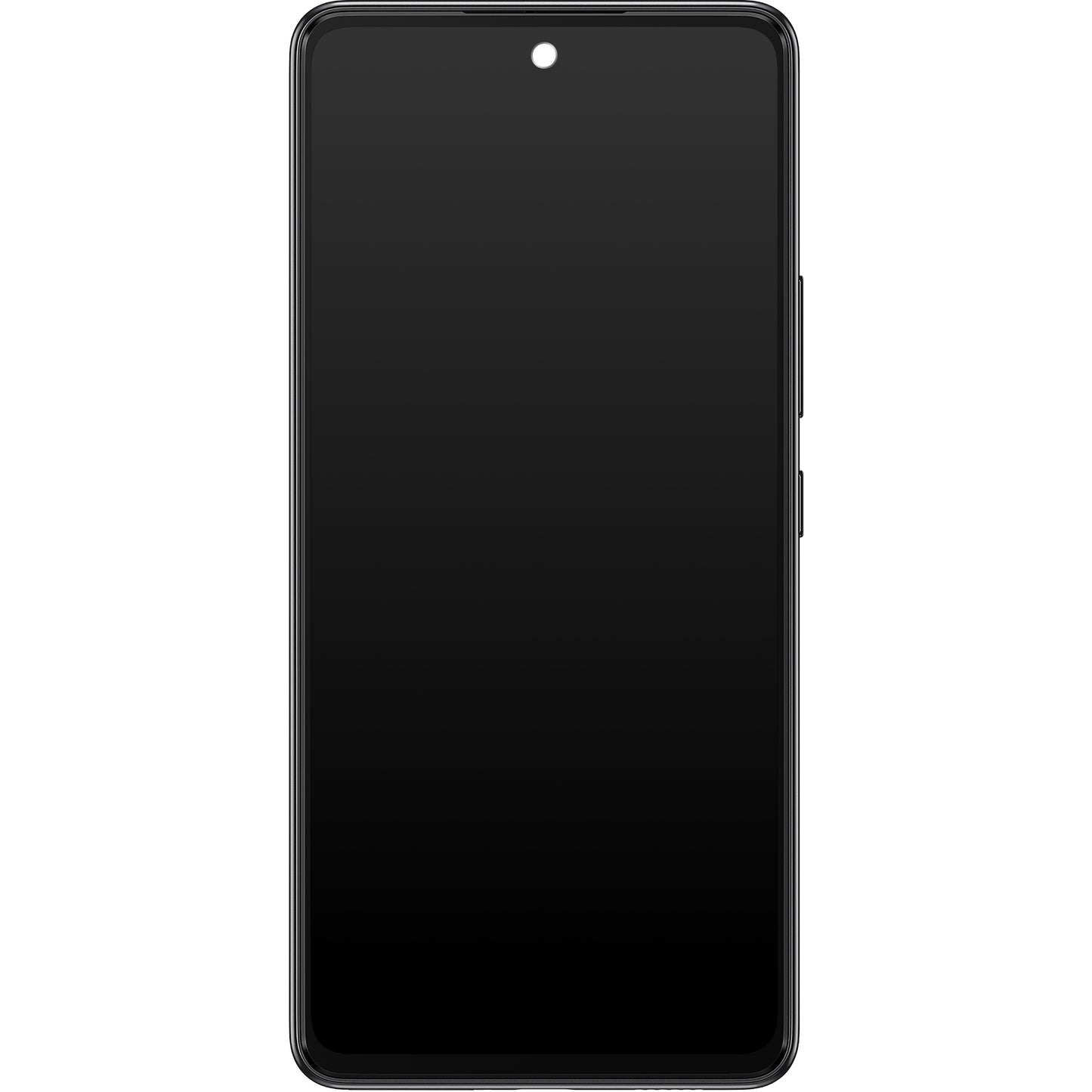 Samsung Galaxy A53 5G A536 érintőképernyős kijelző Samsung Galaxy A53 5G A536, kerettel, fekete, szervizcsomag GH82-28024A