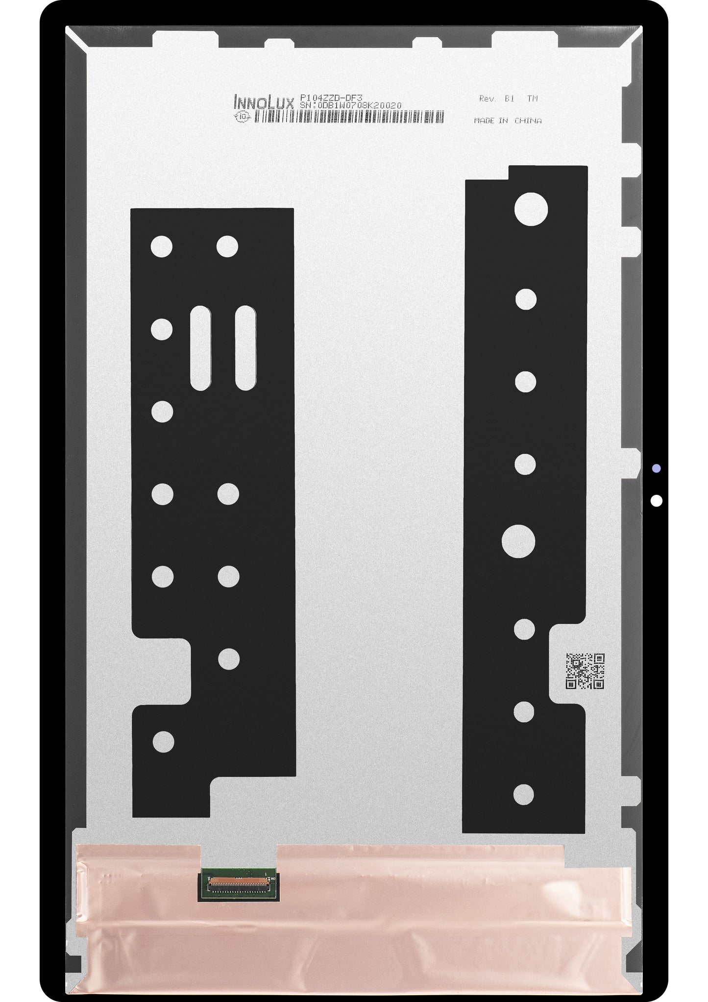 Touchscreen Display Samsung Galaxy Tab A7 10.4 (2020), Black, Service Pack GH81-19690A