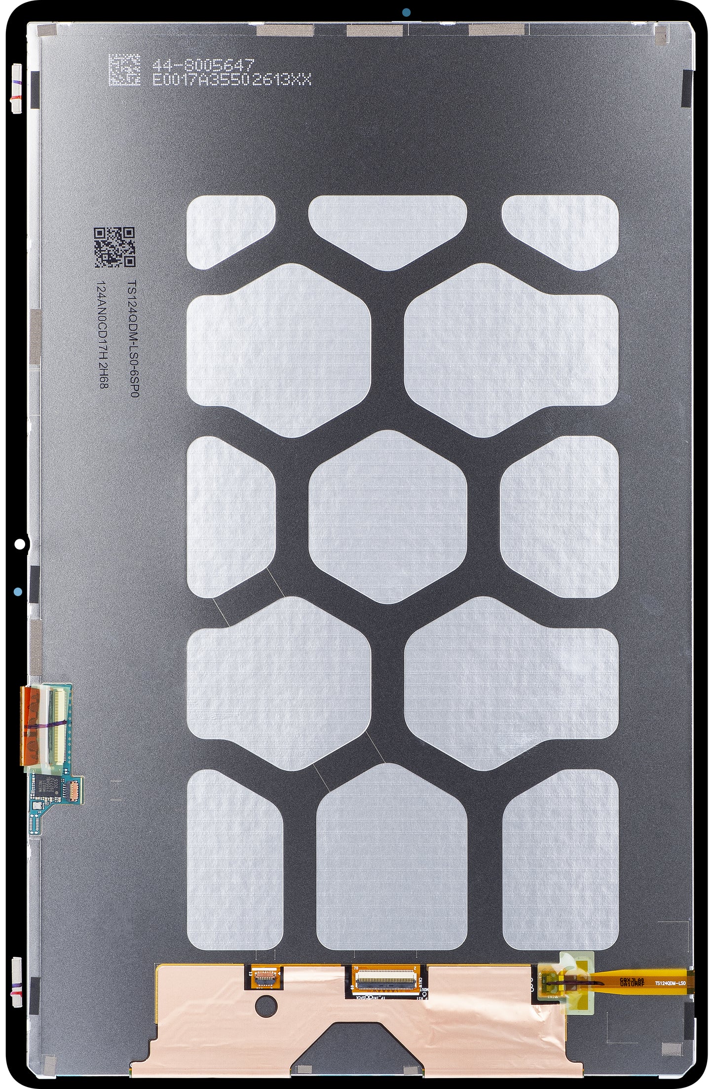 Érintőképernyő kijelző Samsung Galaxy Tab S7 FE, szervizcsomag GH82-25897A