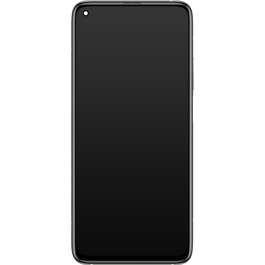 Xiaomi Redmi Redmi K30S / 10T 5G / 10T Pro 5G érintőképernyős kijelző kerettel, ezüst, szervizcsomag 5600040J3S00