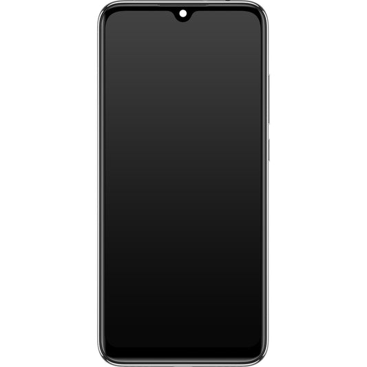 Xiaomi Mi A3 érintőképernyős kijelző, kerettel, szürke, szervizcsomag 56031000909090B6