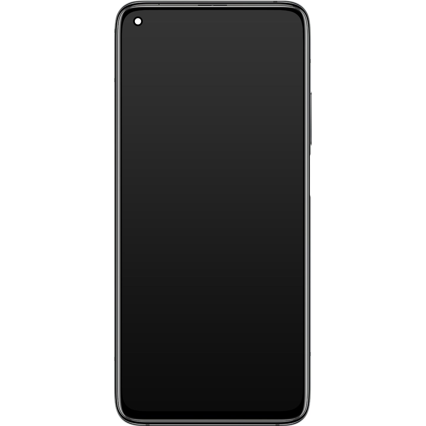 Xiaomi Redmi Redmi K30S / 10T 5G / 10T Pro 5G érintőképernyős kijelző, kerettel, fekete, szervizcsomag 56000303030J3S00