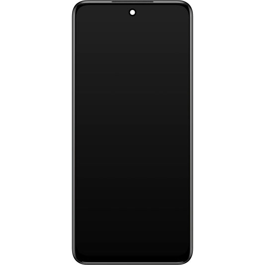 Érintőképernyős kijelző Xiaomi Redmi Note 10 5G, kerettel, szürke, szervizcsomag 5600020K1900