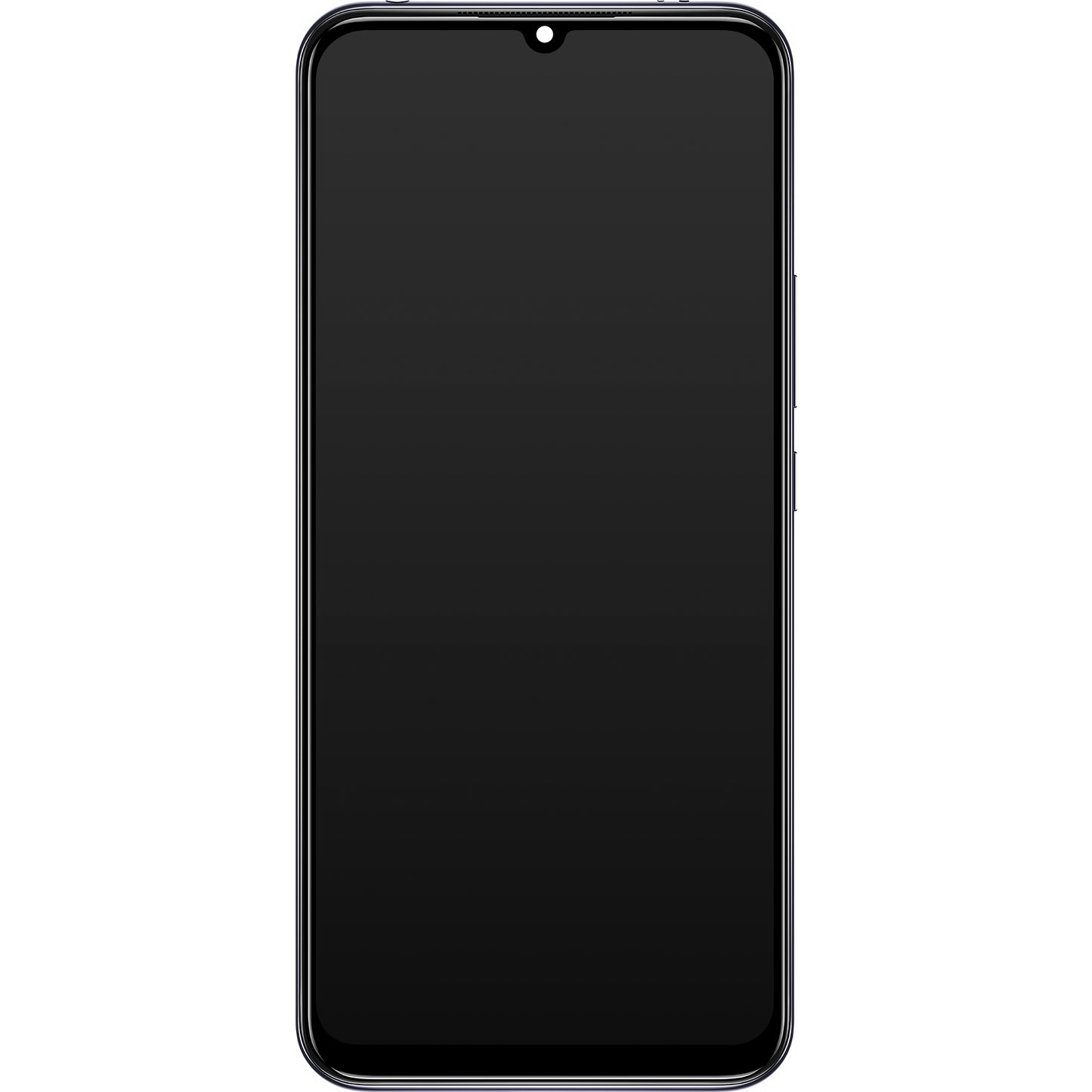 Xiaomi Mi 10 Lite 5G érintőképernyős kijelző, kerettel, szürke, Service Pack 56000400J900