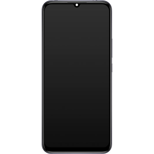 Xiaomi Mi 10 Lite 5G érintőképernyős kijelző, kerettel, szürke, Service Pack 56000400J900