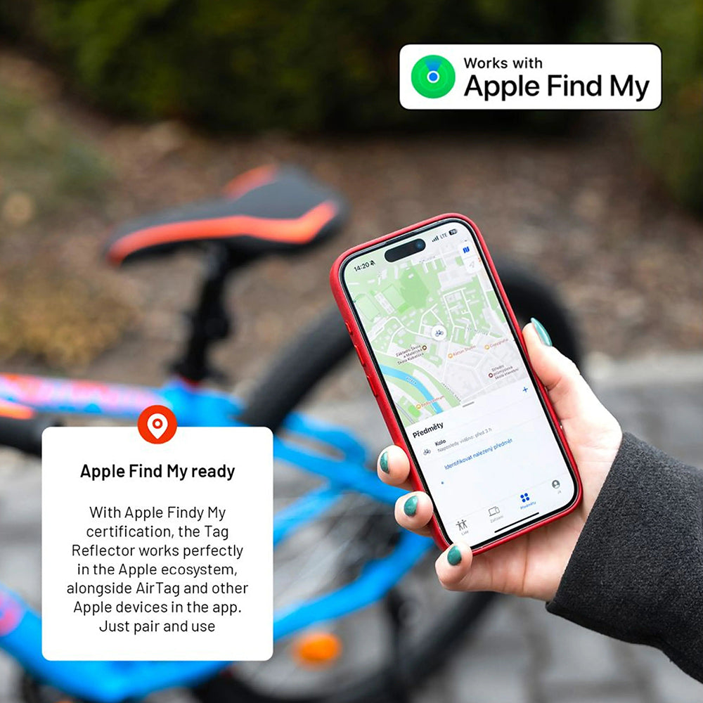Fixed SmartTag Bike az iOS sorozathoz, Fekete