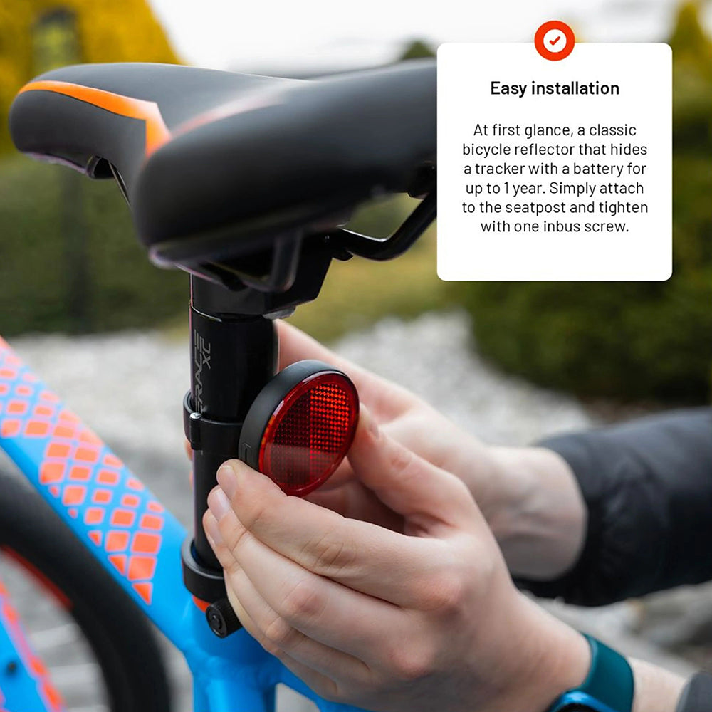 Fixed SmartTag Bike az iOS sorozathoz, Fekete