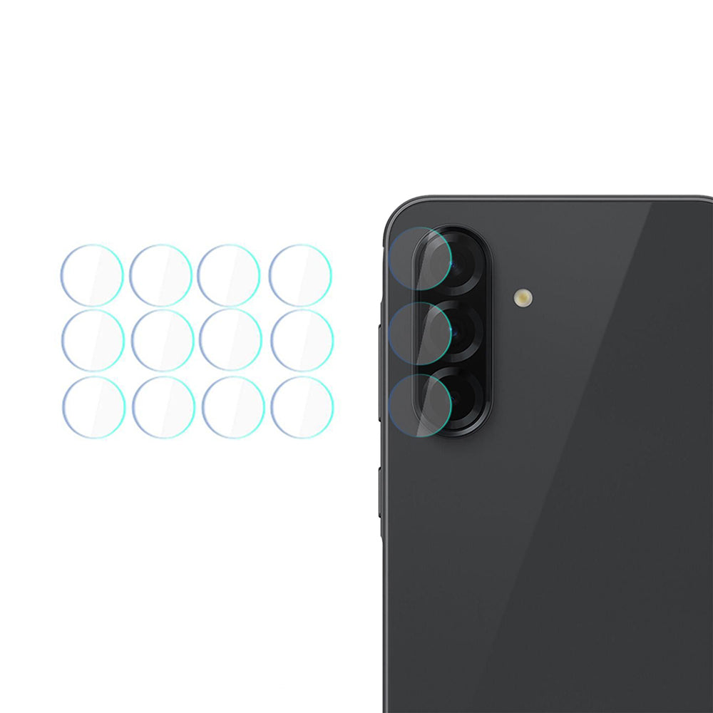 3MK Protection hátlapi kamera védőfólia Samsung Galaxy A57 5G / A37 5G készülékhez, edzett üveg, 4 darabos készlet, átlátszó