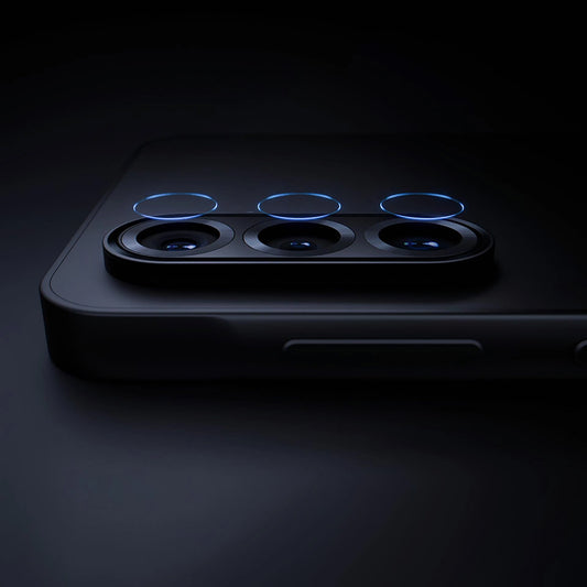 Hátsó kamera védőfólia 3MK Protection Apple iPhone 17-hez, Edzett üveg, 4 darabos készlet, Átlátszó