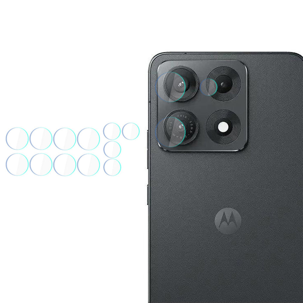 3MK Protection hátlapi kamera védőfólia Motorola Edge 70 Max készülékhez, edzett üveg, 4 darabos készlet, átlátszó
