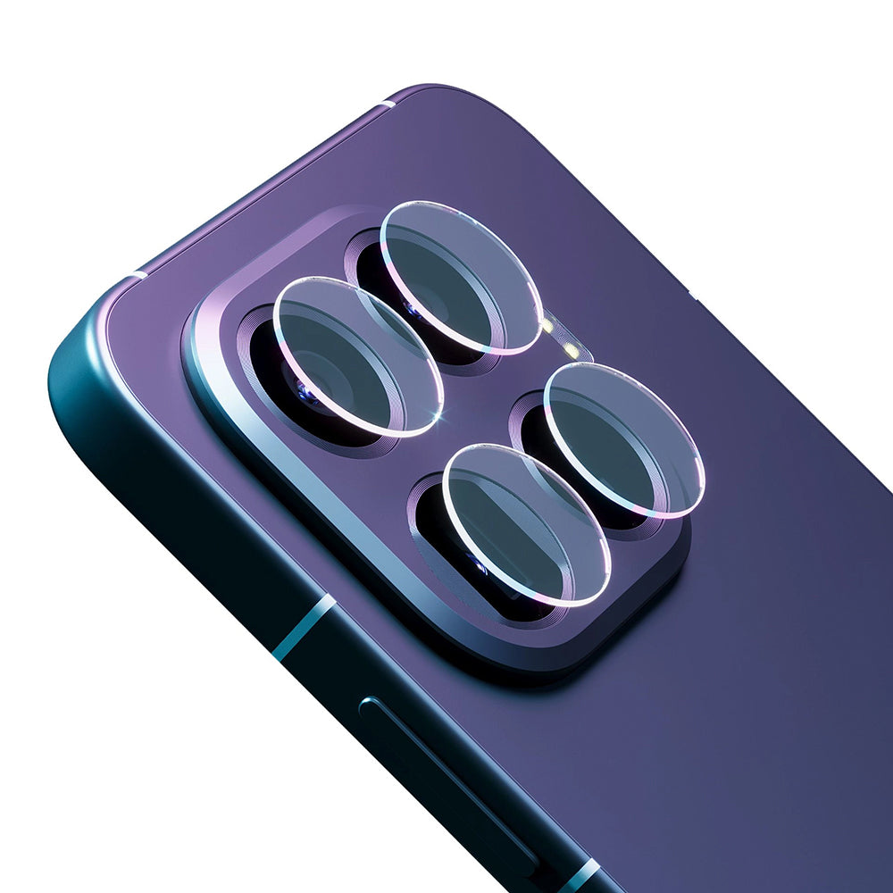 Védőfólia 3MK Protection a Xiaomi 15T Pro hátsó kamerájához, Edzett üveg, Átlátszó