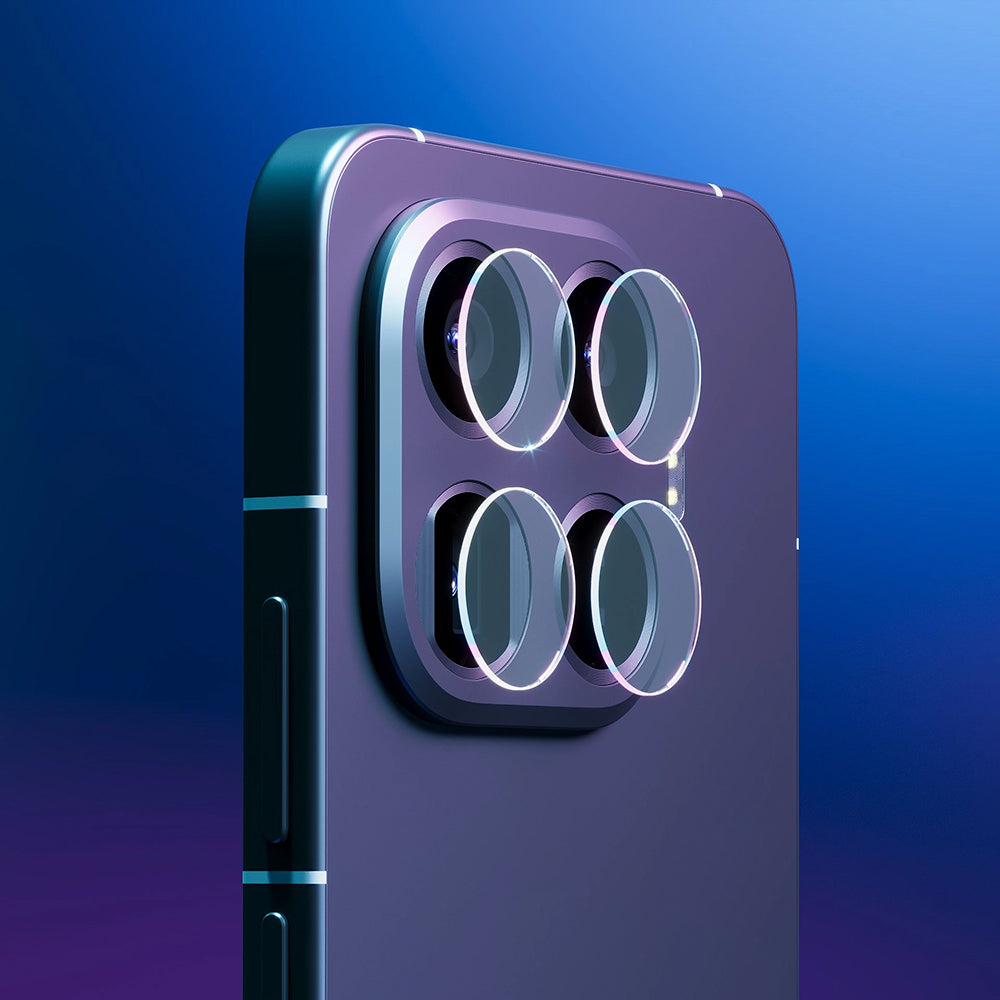 Védőfólia 3MK Protection a Xiaomi 15T Pro hátsó kamerájához, Edzett üveg, Átlátszó