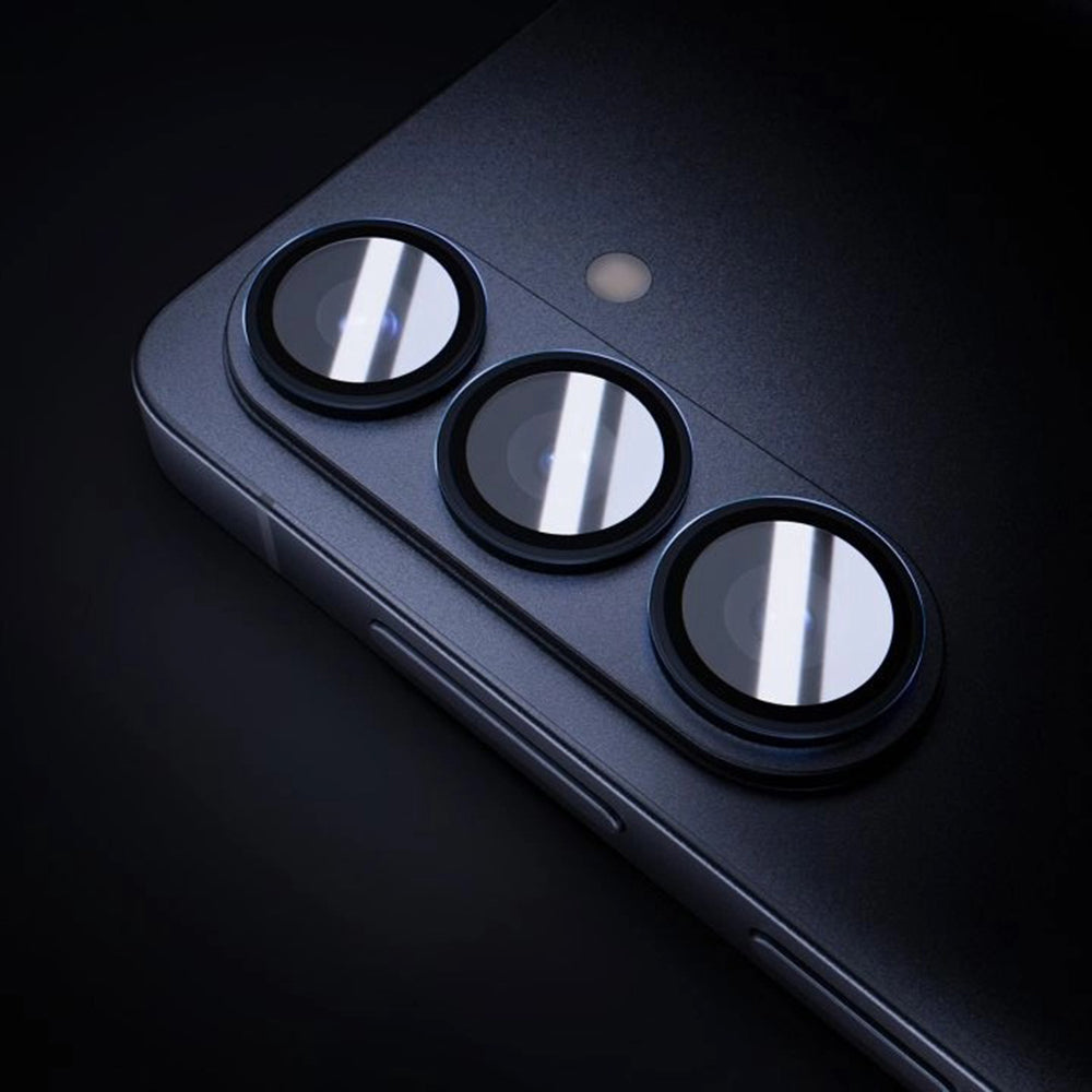 Hátsó kamera védőfólia 3MK Protection Pro Samsung Galaxy S26 S942-hez, Edzett üveg, Fekete