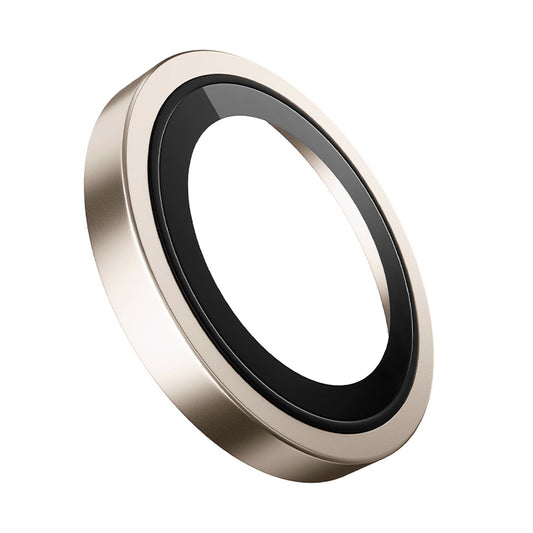 Blueo Metal Frame hátsó kamera védőfólia Apple iPhone 17 Air-hez, Edzett üveg, Arany színű