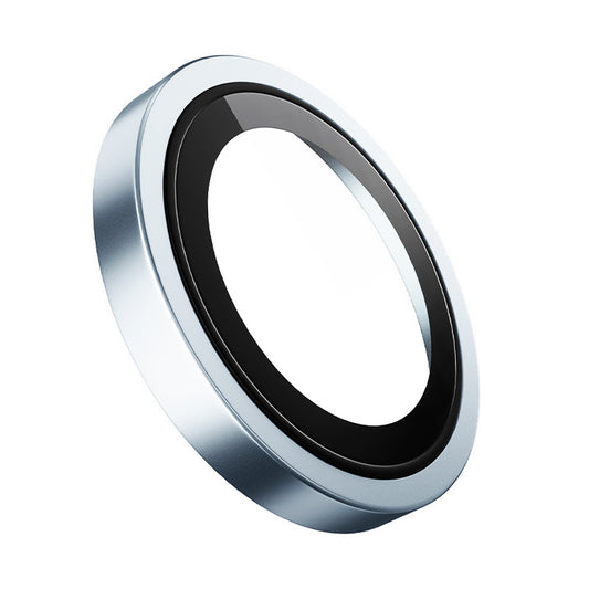 Blueo Metal Frame hátsó kamera védőfólia Apple iPhone 17-hez, Edzett üveg, Kék