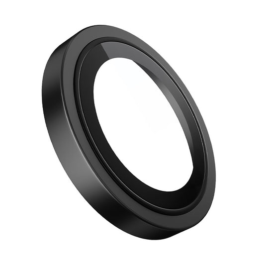 Blueo Metal Frame hátsó kamera védőfólia Apple iPhone 17-hez, Edzett üveg, Fekete