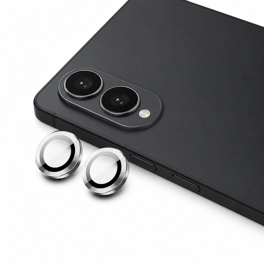 Blueo hátlapi kamera védőfólia Samsung Galaxy Z Fold8 F971-hez, edzett üveg, ezüst