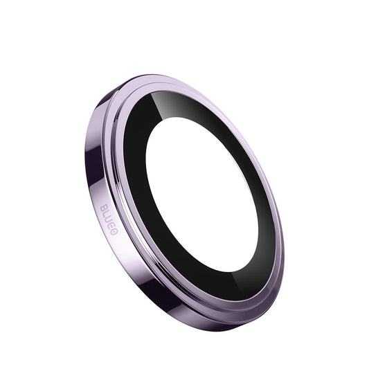 Blueo Sapphire Crystal hátlapi kamera védőfólia Apple iPhone 14 Pro Max / 14 Pro készülékhez, edzett üveg, lila