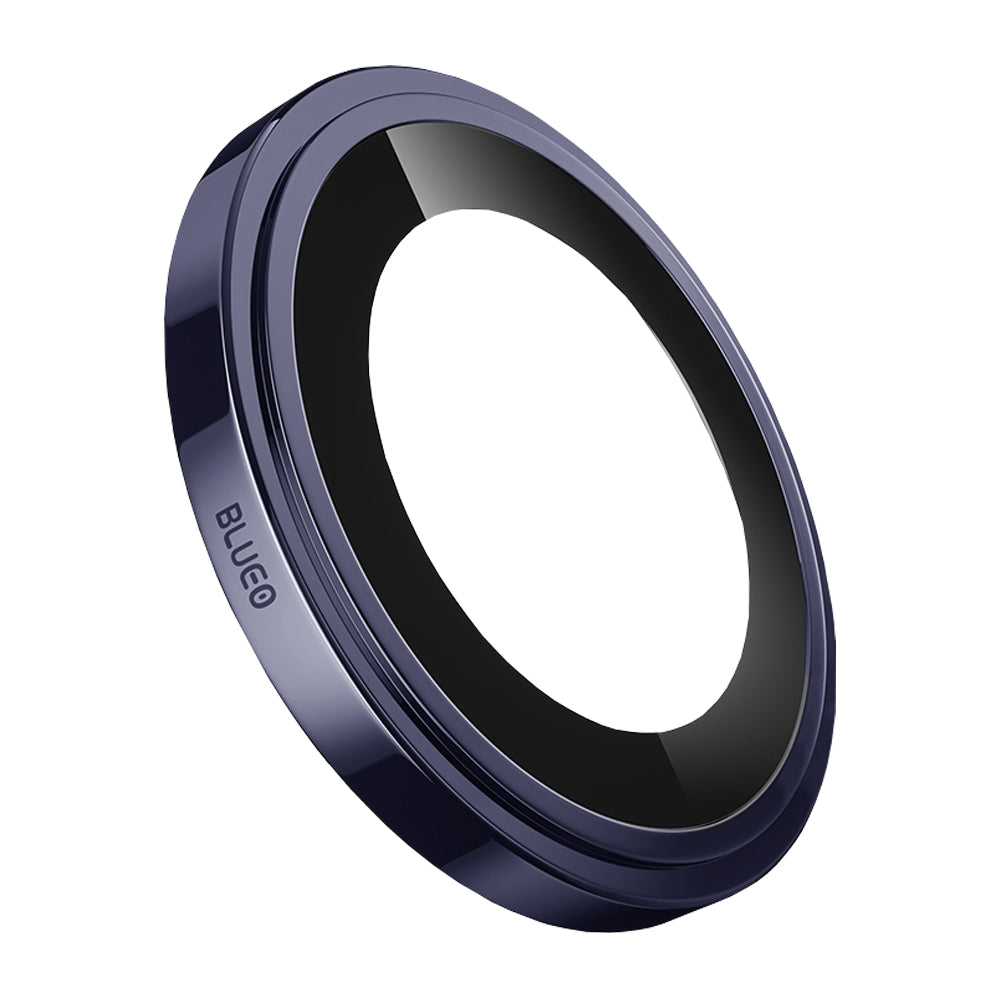 Blueo Sapphire Crystal hátsó kamera védőfólia Apple iPhone 17 Pro Max / 17 Pro készülékhez, Edzett üveg, Sötétkék
