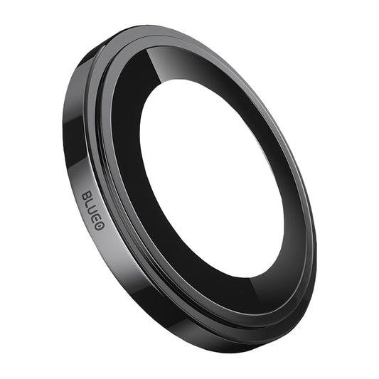 Blueo Sapphire Crystal hátsó kamera védőfólia Apple iPhone 17-hez, Edzett üveg, Fekete