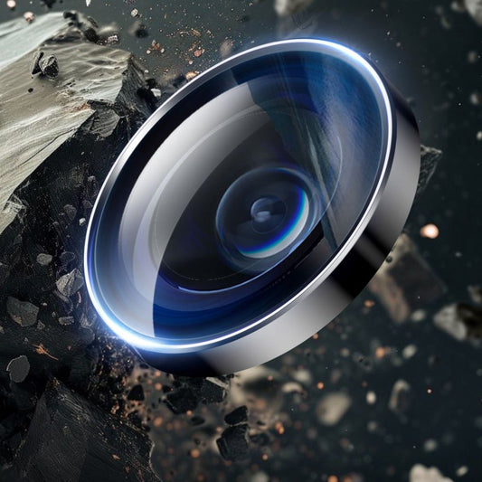 ESR Armorite hátsó kamera védőfólia Apple iPhone 17 / 16 Plus / 16 készülékekhez, Edzett üveg, Fekete