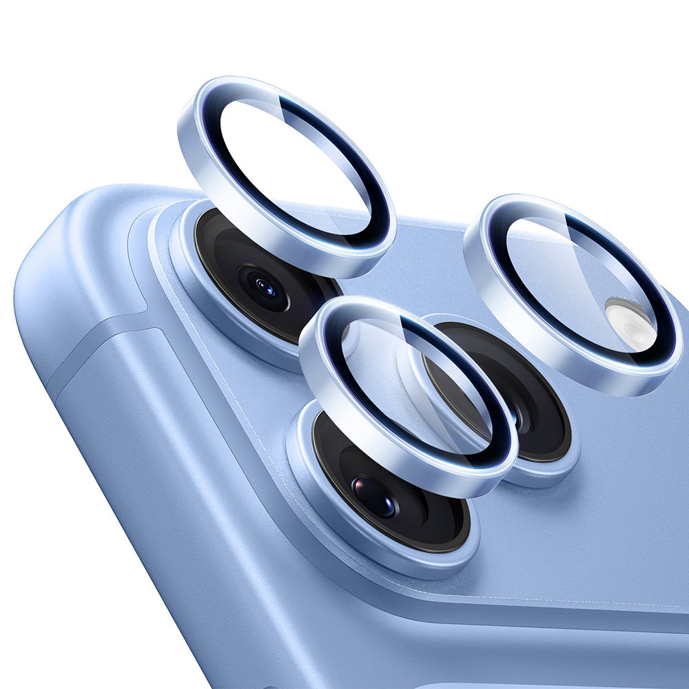 ESR Armorite hátlapi kamera védőfólia Apple iPhone 18 Pro / 18 Pro max készülékhez, edzett üveg, kék