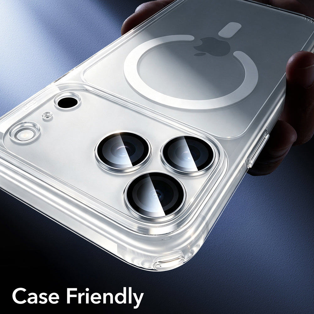 ESR Armorite hátlapi kamera védőfólia Apple iPhone 18 Pro / 18 Pro max készülékhez, edzett üveg, ezüst