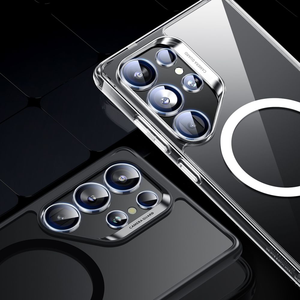Hátsó kamera védőfólia ESR Armorite Samsung Galaxy S25 Ultra S938-hoz, Edzett üveg, Átlátszó