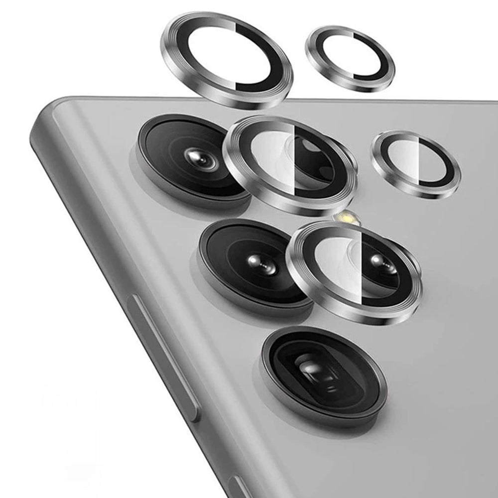 Lito S+ hátlapi kamera védőfólia Samsung Galaxy S25 Ultra S938-hoz, edzett üveg, ezüst