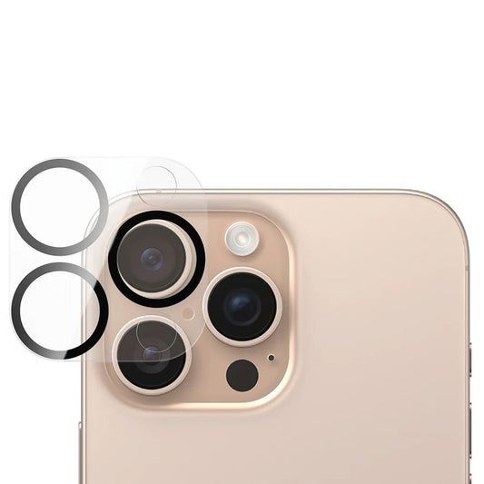 Hátsó kamera védőfólia PanzerGlass PicturePerfect Apple iPhone 16 Pro Max / 16 Pro készülékhez, Edzett üveg, Átlátszó