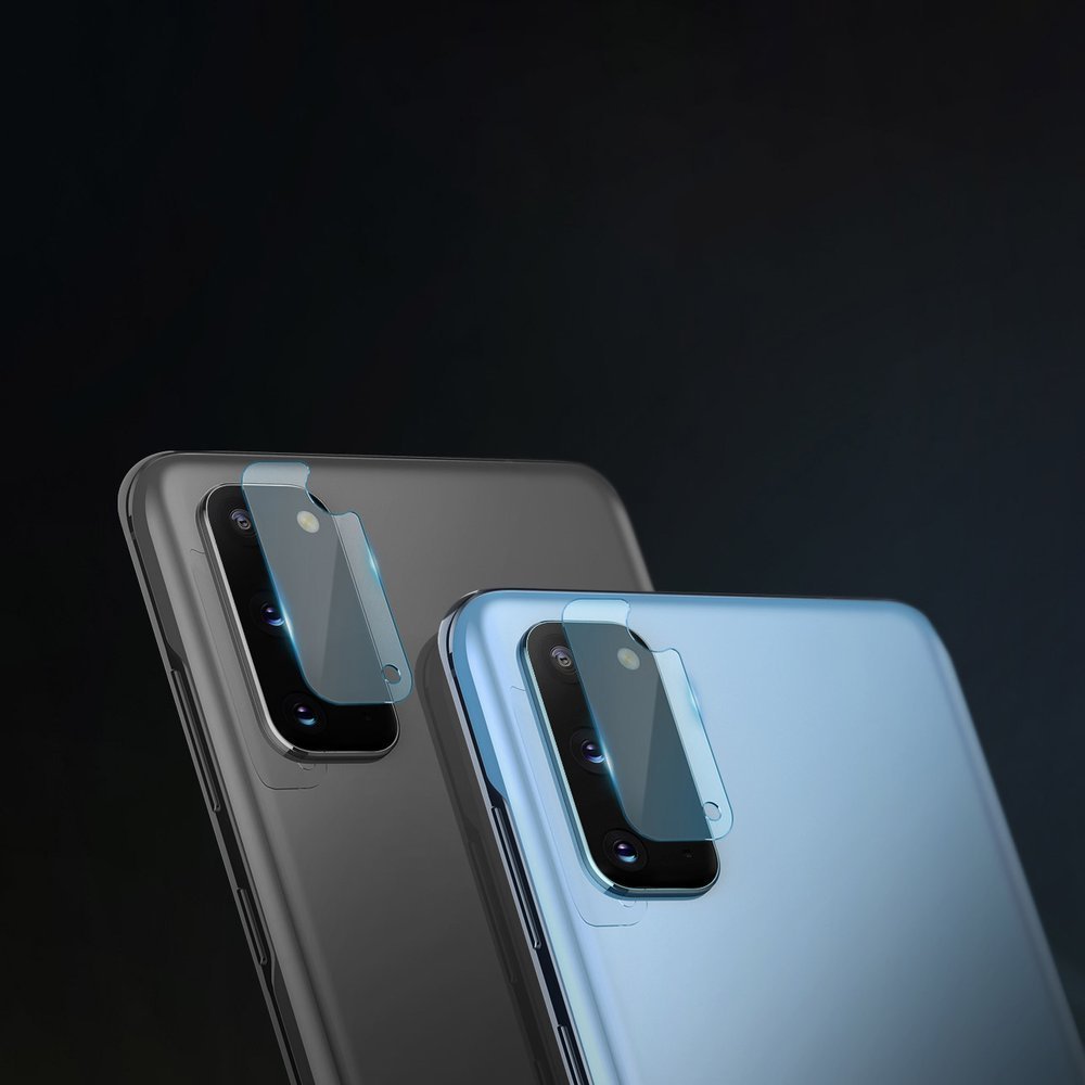 Védőfólia Ringke IDGL hátsó kamera számára Samsung Galaxy S20 5G G981 / S20 G980, Edzett üveg, 3 darabos készlet, Átlátszó