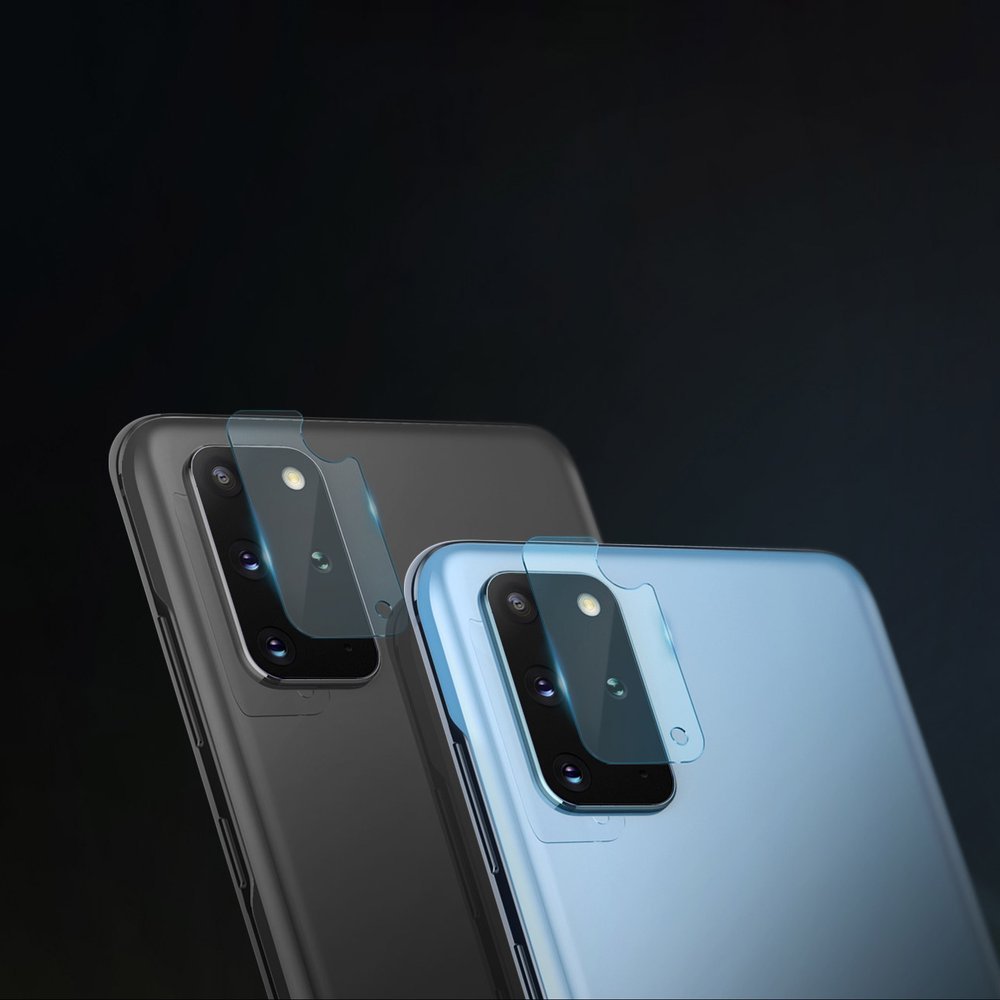 Ringke IDGL hátlapi kamera védőfólia Samsung Galaxy S20+ 5G G986 / S20+ G985 készülékhez, edzett üveg, 3 darabos készlet, átlátszó