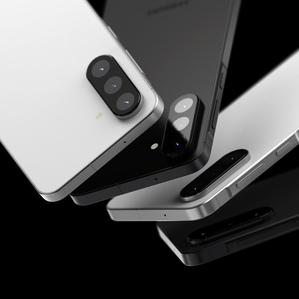 Ringke hátsó kamera védőfólia Samsung Galaxy A56 A566 készülékhez, Edzett üveg, 2 darabos készlet, Fekete