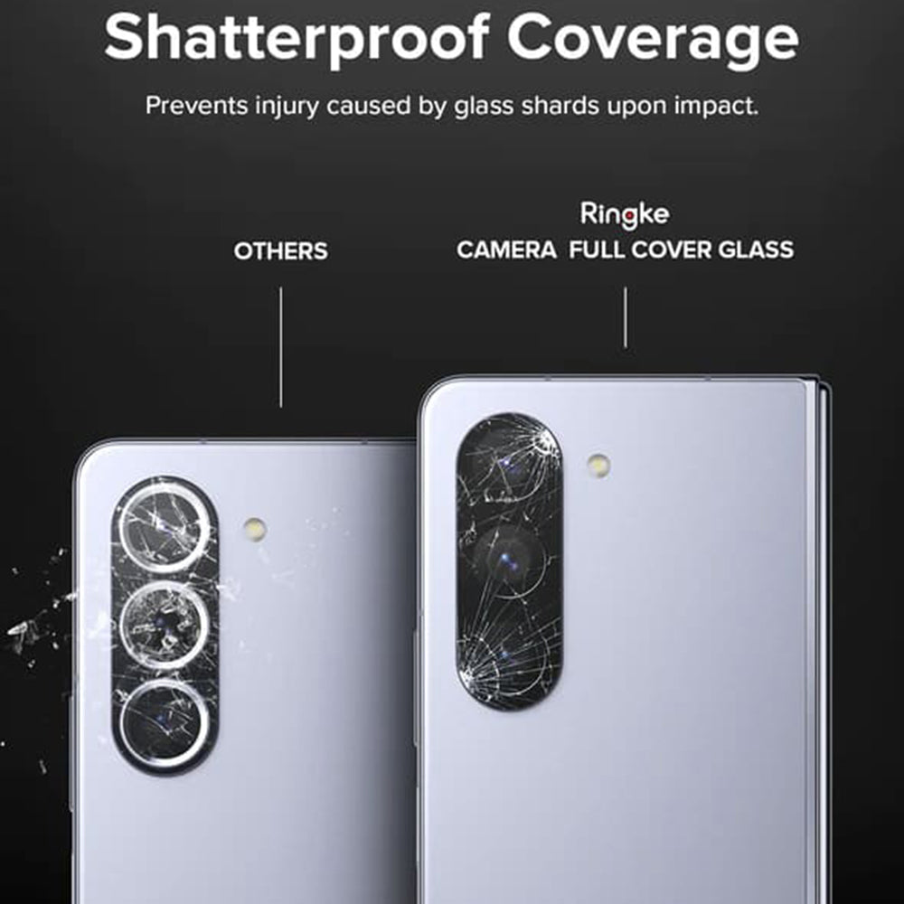 Ringke hátlapi kamera védőfólia Samsung Galaxy Z Fold5 F946-hez, edzett üveg, 2 darabos készlet, átlátszó