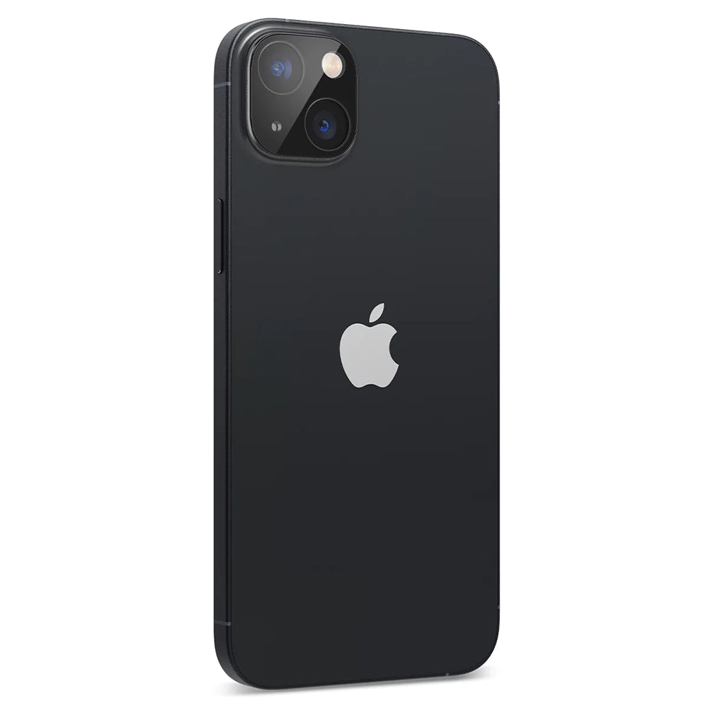 Techsuit hátlapi kamera védőfólia Apple iPhone 14 Plus / 14 készülékhez, edzett üveg, fekete