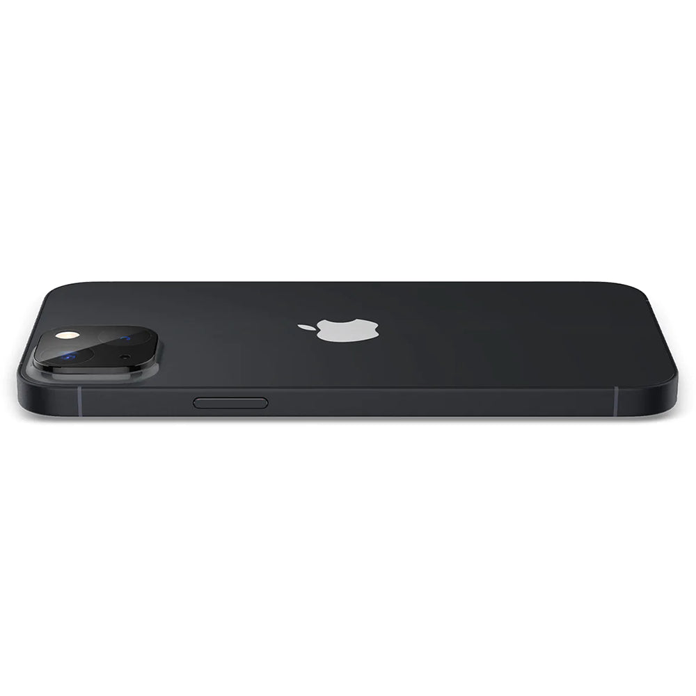 Techsuit hátlapi kamera védőfólia Apple iPhone 14 Plus / 14 készülékhez, edzett üveg, fekete