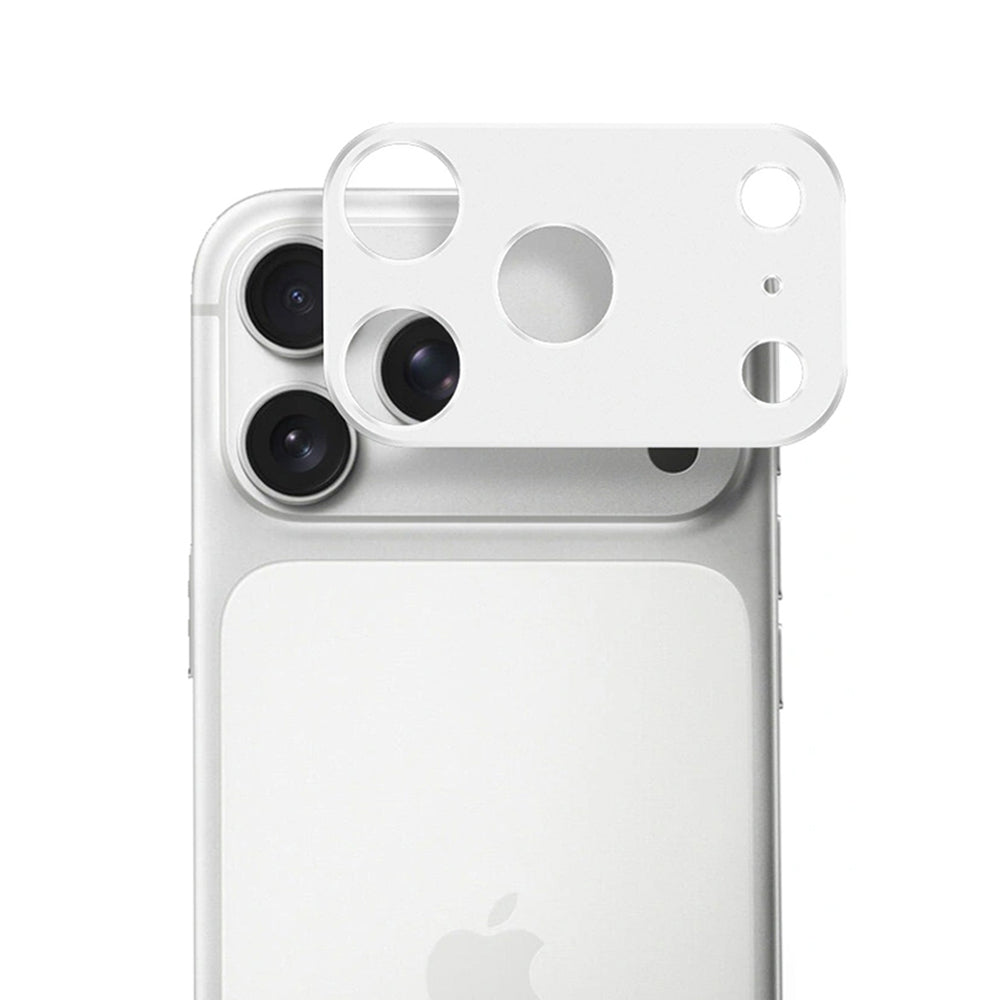 Techsuit hátlapi kamera védőfólia Apple iPhone 17 Pro-hoz, edzett üveg, ezüst