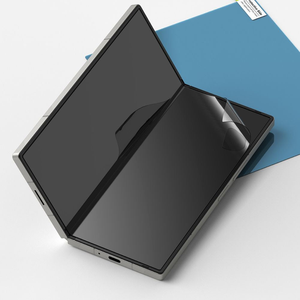 Ringke Dual Easy belső képernyővédő fólia Samsung Galaxy Z Fold6 F956-hez, Műanyag, 2 darabos készlet