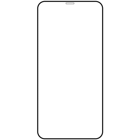 Veason PRO védőtok Apple iPhone 12 Pro Max készülékhez, üveg védett, teljes ragasztás, 6D, Fekete