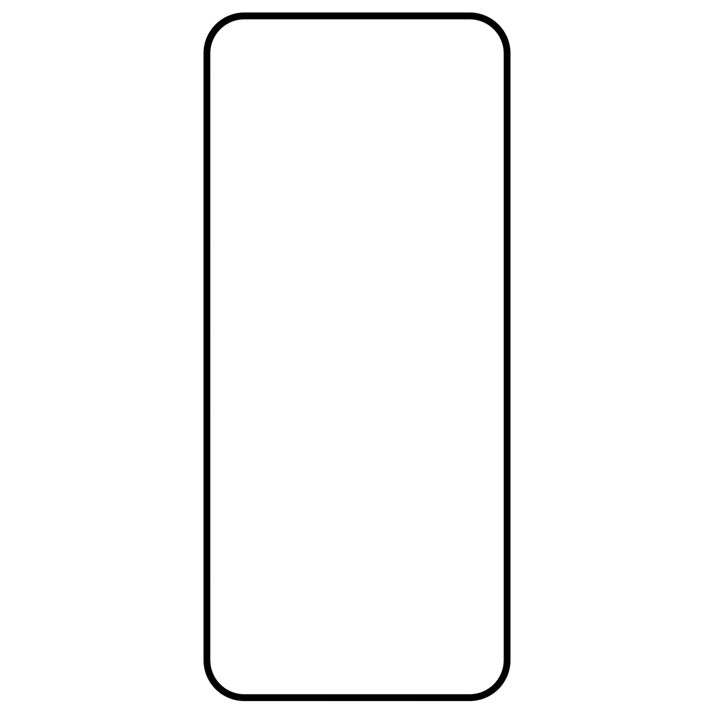 Kék pajzs képernyővédő Samsung Galaxy M35, védett üveg, teljes ragasztás, tokbarát, fekete