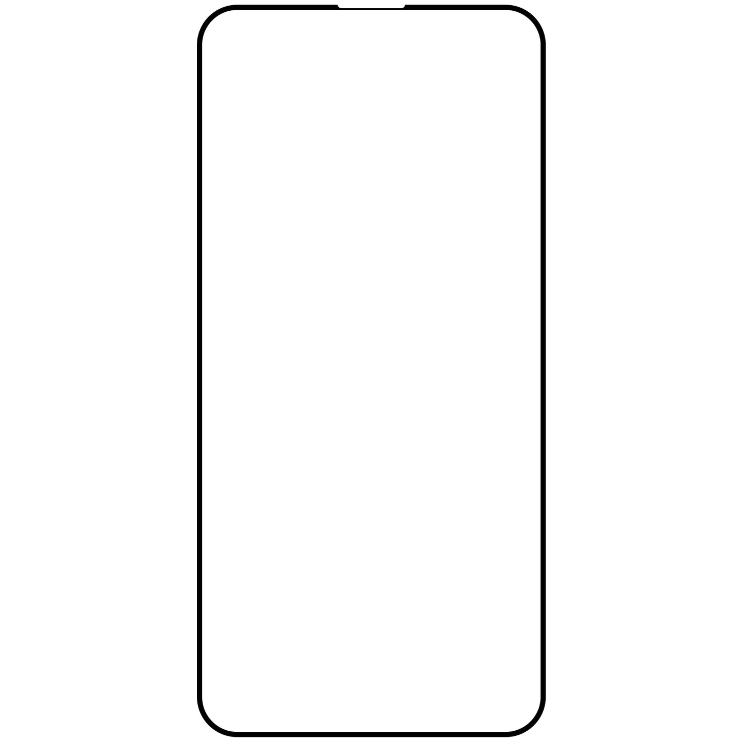OEM képernyővédő fólia Apple iPhone 15 Pro Max-hoz, Edzett üveg, Teljes ragasztó, 10 darabos készlet, 9D, Fekete
