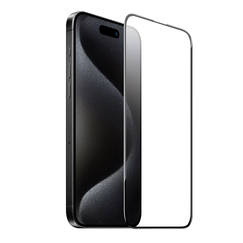 HOCO G16 képernyővédő fólia Apple iPhone 16 Pro Max készülékhez, Edzett üveg, Teljes ragasztás, 5D, Fekete