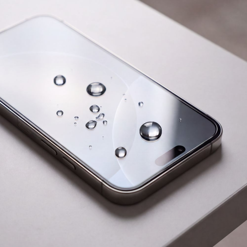 Privacy Tech-Protect OneTouch képernyővédő fólia Apple iPhone 18 Pro Max készülékhez, edzett üveg, teljes ragasztó, 2 darabos készlet