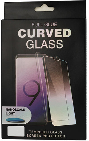 OEM Liquid Glass képernyővédő fólia Samsung Galaxy S22 Ultra 5G S908-hoz, Edzett üveg, UV ragasztó