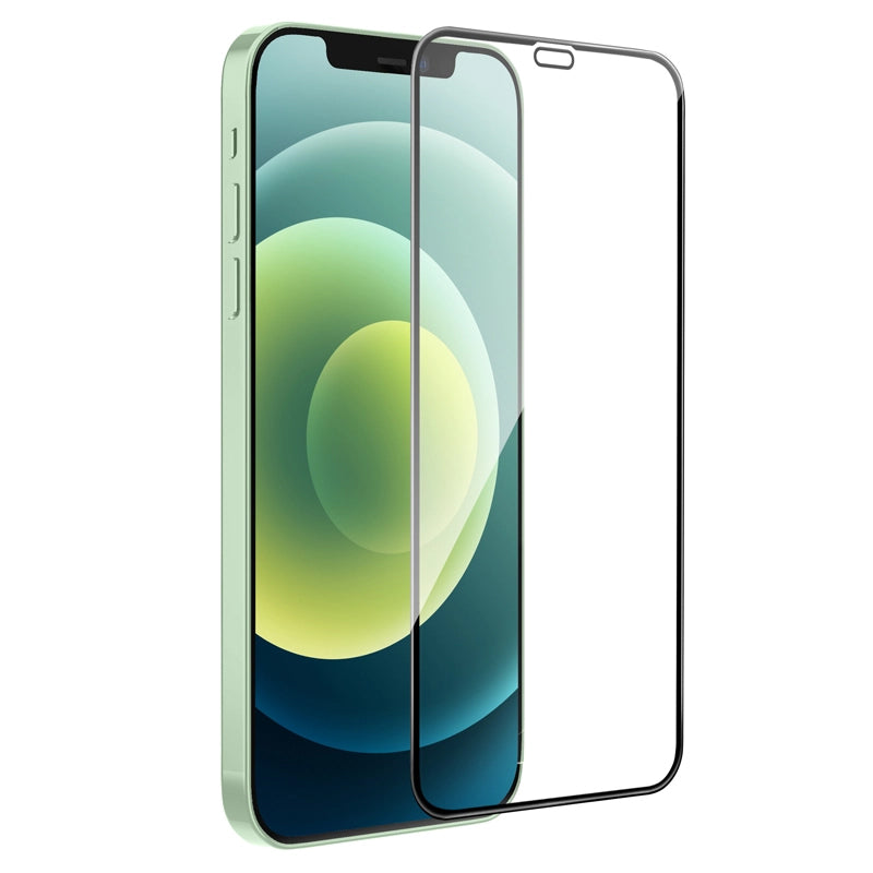 HOCO G16 képernyővédő fólia Apple iPhone 12 Pro Max-hez, Edzett üveg, Teljes ragasztás, 5D, Fekete
