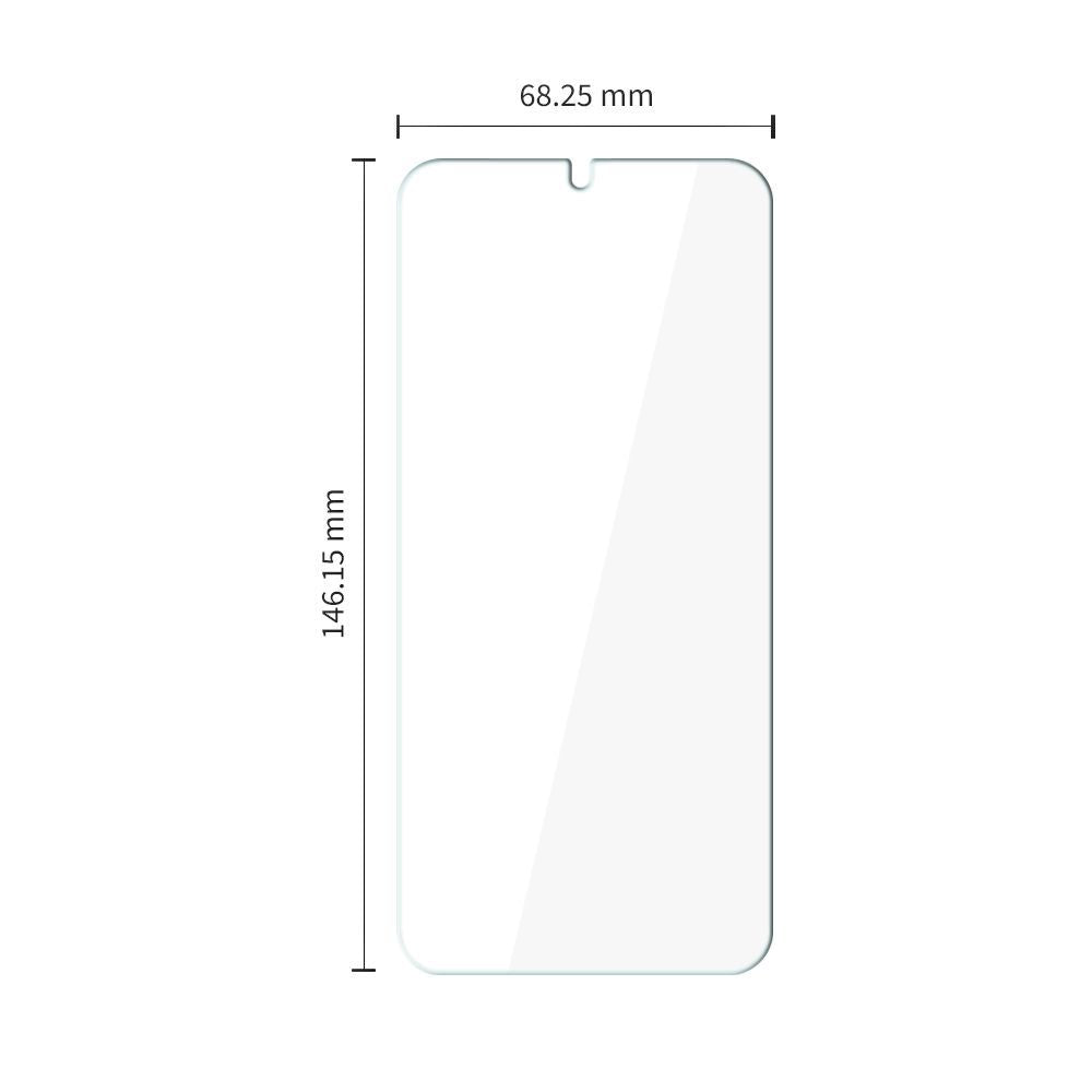 Tech-Protect képernyővédő fólia Samsung Galaxy S26 S942-hez, Edzett üveg, Teljes ragasztás, 10 darabos készlet
