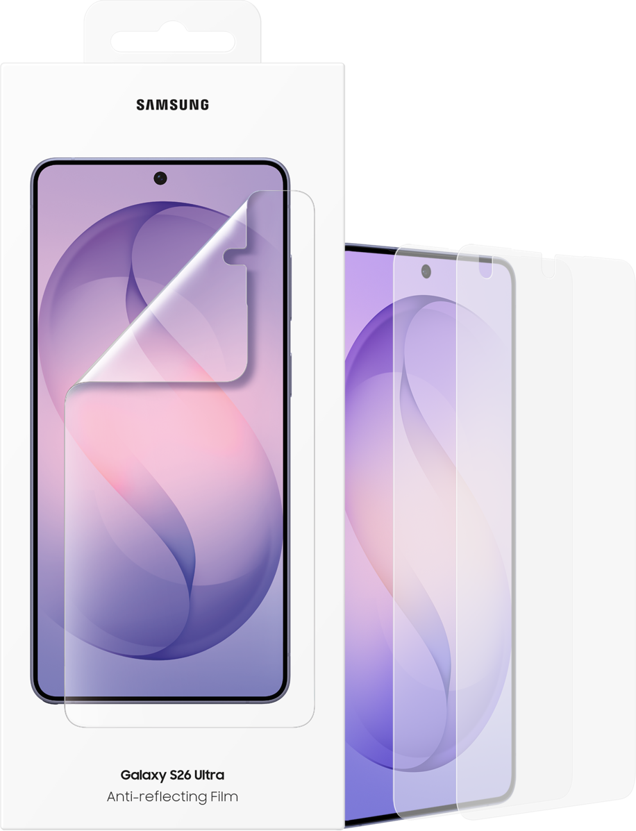 Védőfólia Anti-reflecting képernyővédő Samsung Galaxy S26 Ultra S948-hez, Műanyag, 2 darabos készlet EF-US948CTEGWW