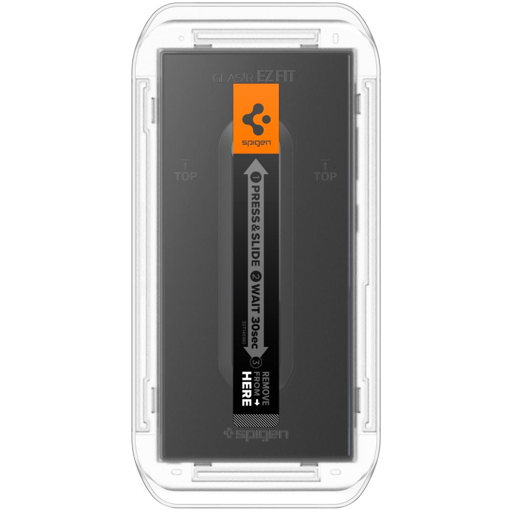 Spigen EZ FIT képernyővédő Samsung Galaxy S24 Ultra S928, üvegvédelem, teljes ragasztás, 2 darabos készlet