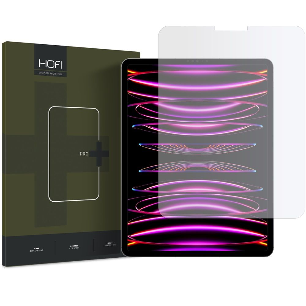 HOFI PRO+ védőfólia Apple iPad Pro 11 (2022) / Pro 11 (2021) / Pro 11 (2020) készülékekhez, Edzett üveg, Teljes ragasztás HOFI102