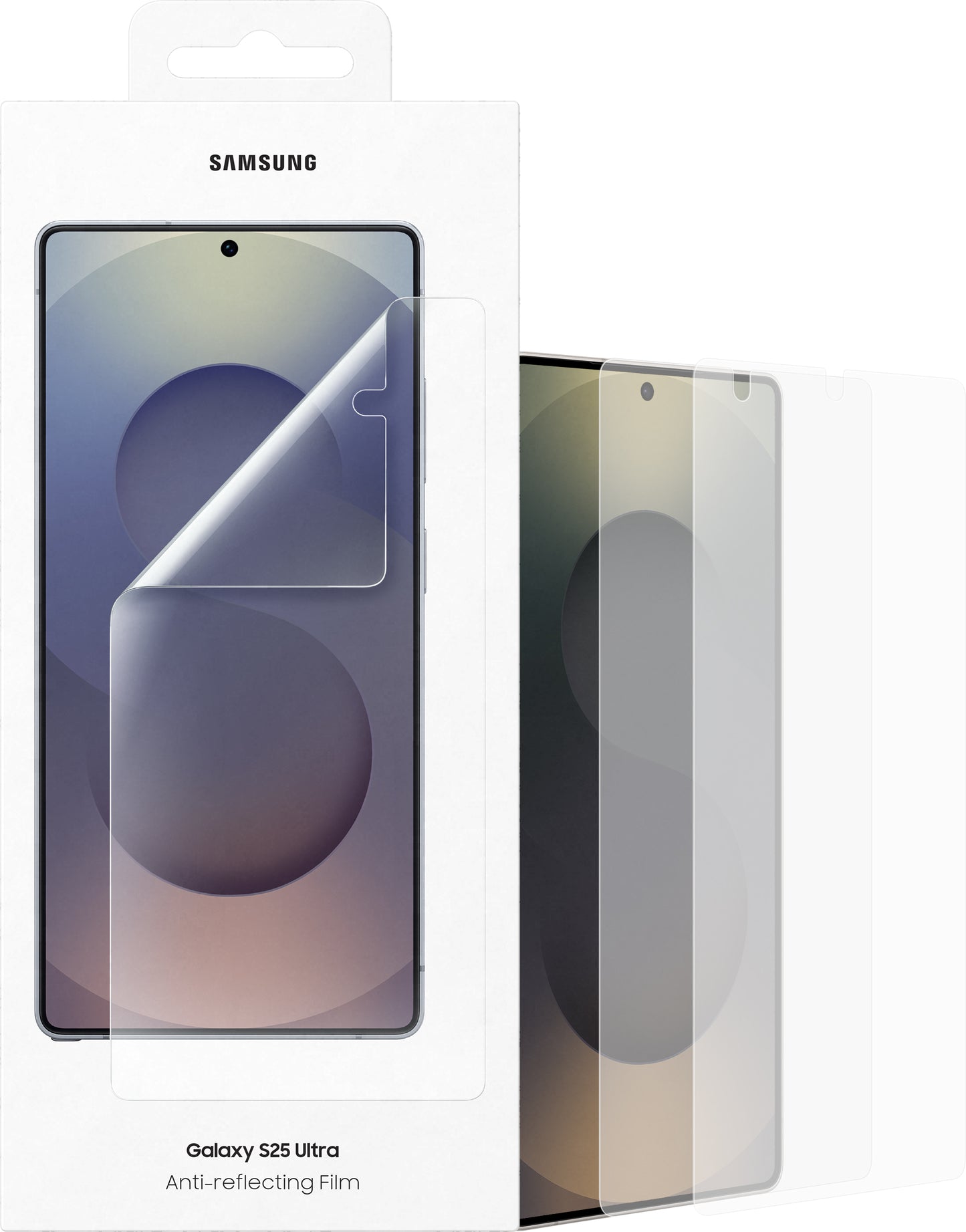 Védőfólia Anti-reflecting képernyővédő Samsung Galaxy S25 Ultra S938-hez, Műanyag, 2 darabos készlet EF-US938CTEGWW